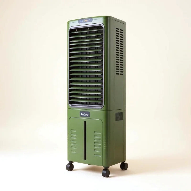 Edge MaxFrost Heavy Duty Cooler in Champagne Gold finish, available on EMI at Preetam Singh & Sons